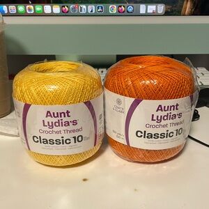 Aunt Lydia’s Crochet yarn
